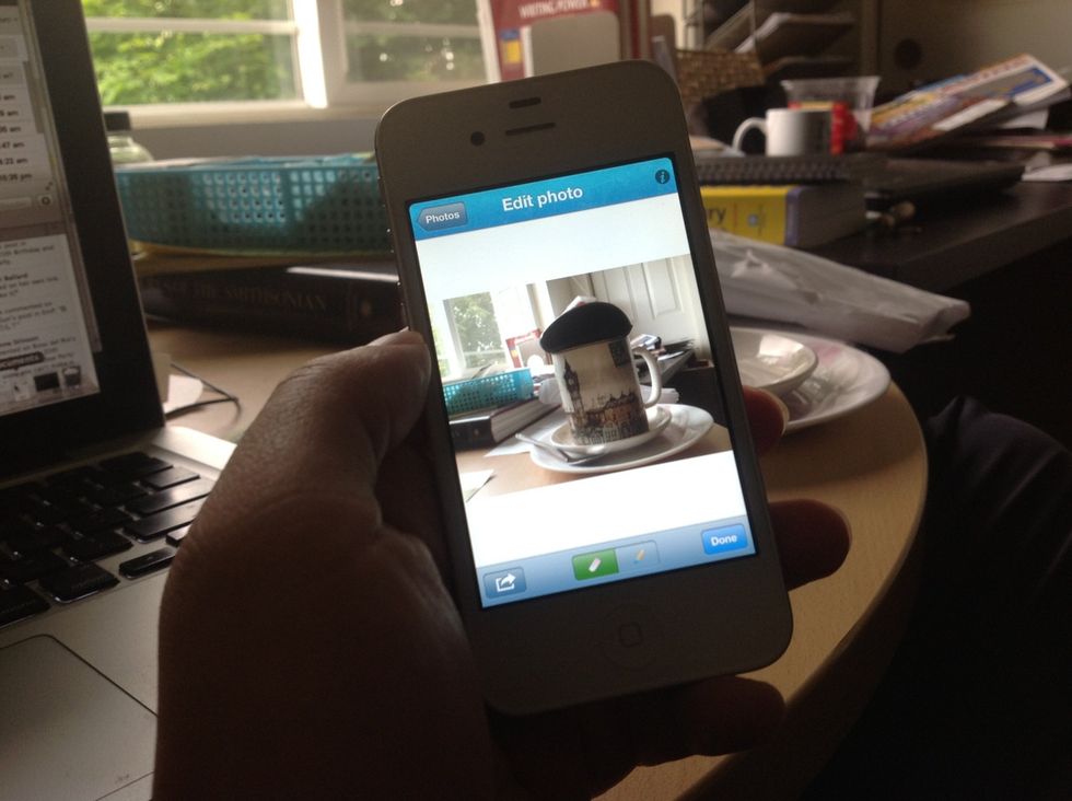 Now, you see the first photo...