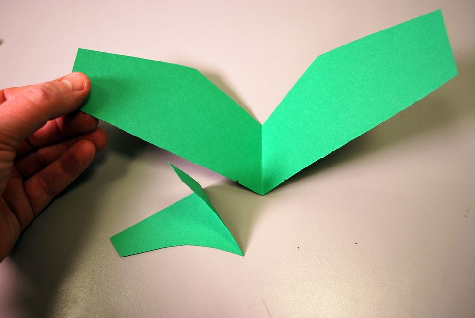 Now you should have a pair of wings and a tail