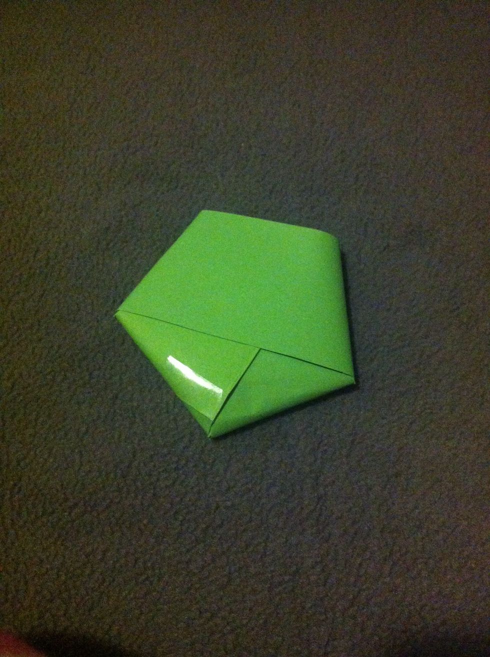 Now you should have a pentagon