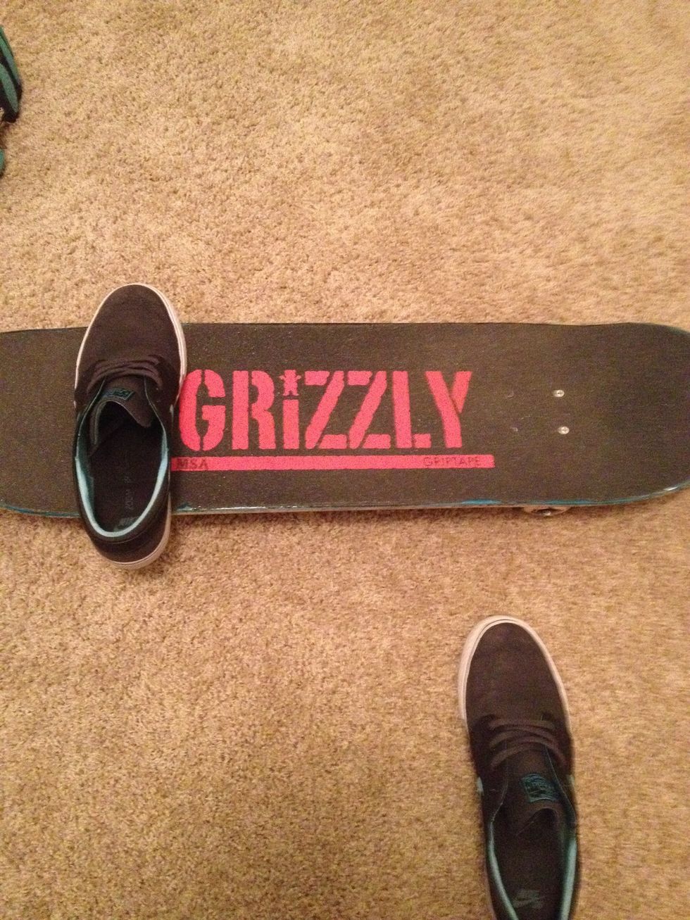 Now you should practice landing with your back foot.