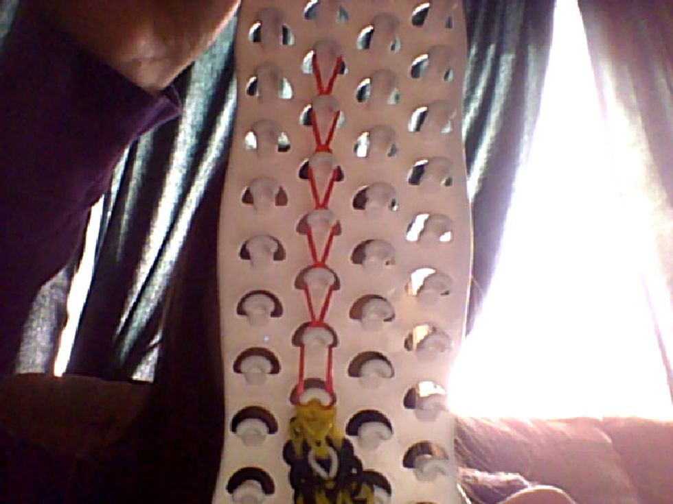 Now you should put the clip on and rip it off.