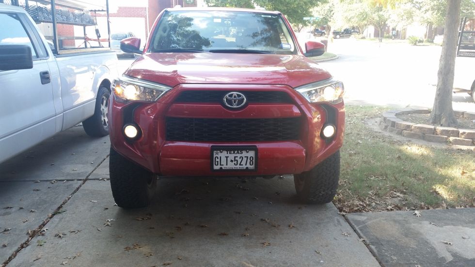 Now you want to make sure all your lights work before it turns dark. Make sure the blinkers work as well.