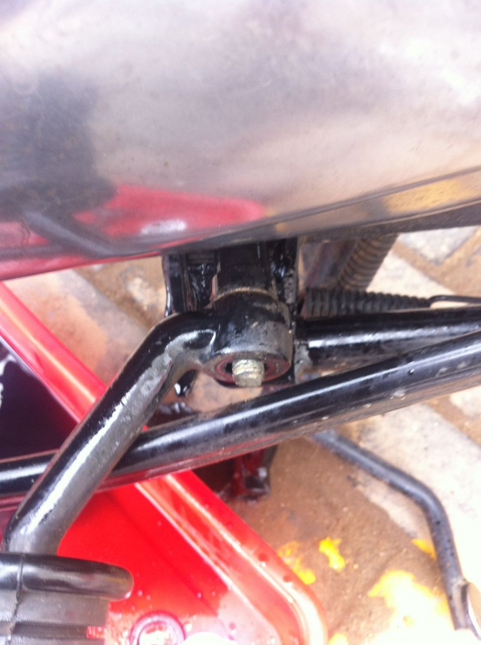 Now you will have more access to the primary chain cover.