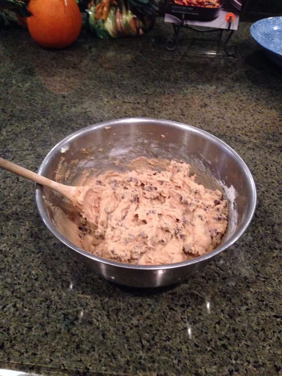 Now your dough is ready to be made into cookies.