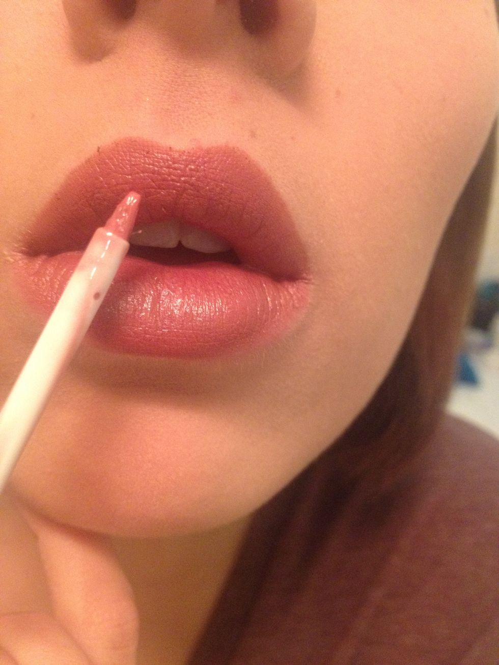 Now your lipgloss! I'm using smile by no7