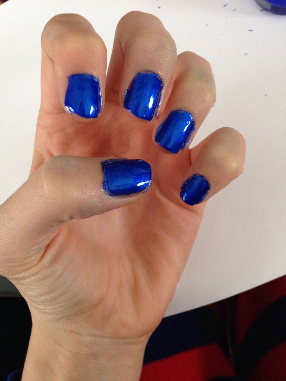 Now your second coat