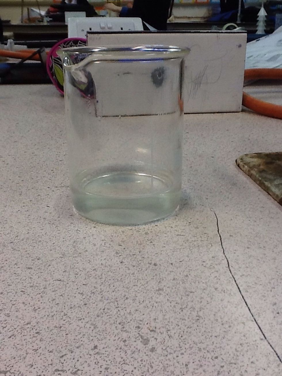 Now your water is clean.