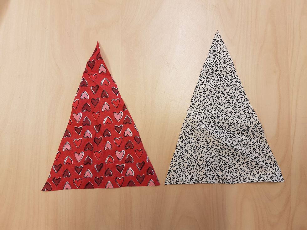 Nu har du tv\u00e5 lika stora bitar.