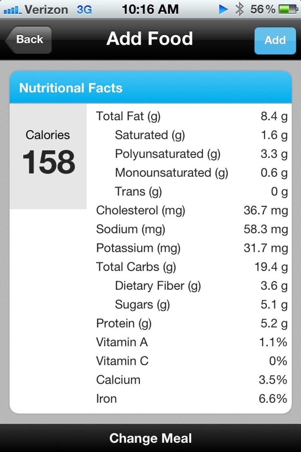 Nutrition facts for the particular ingredients I used. Serving: 1 cookie