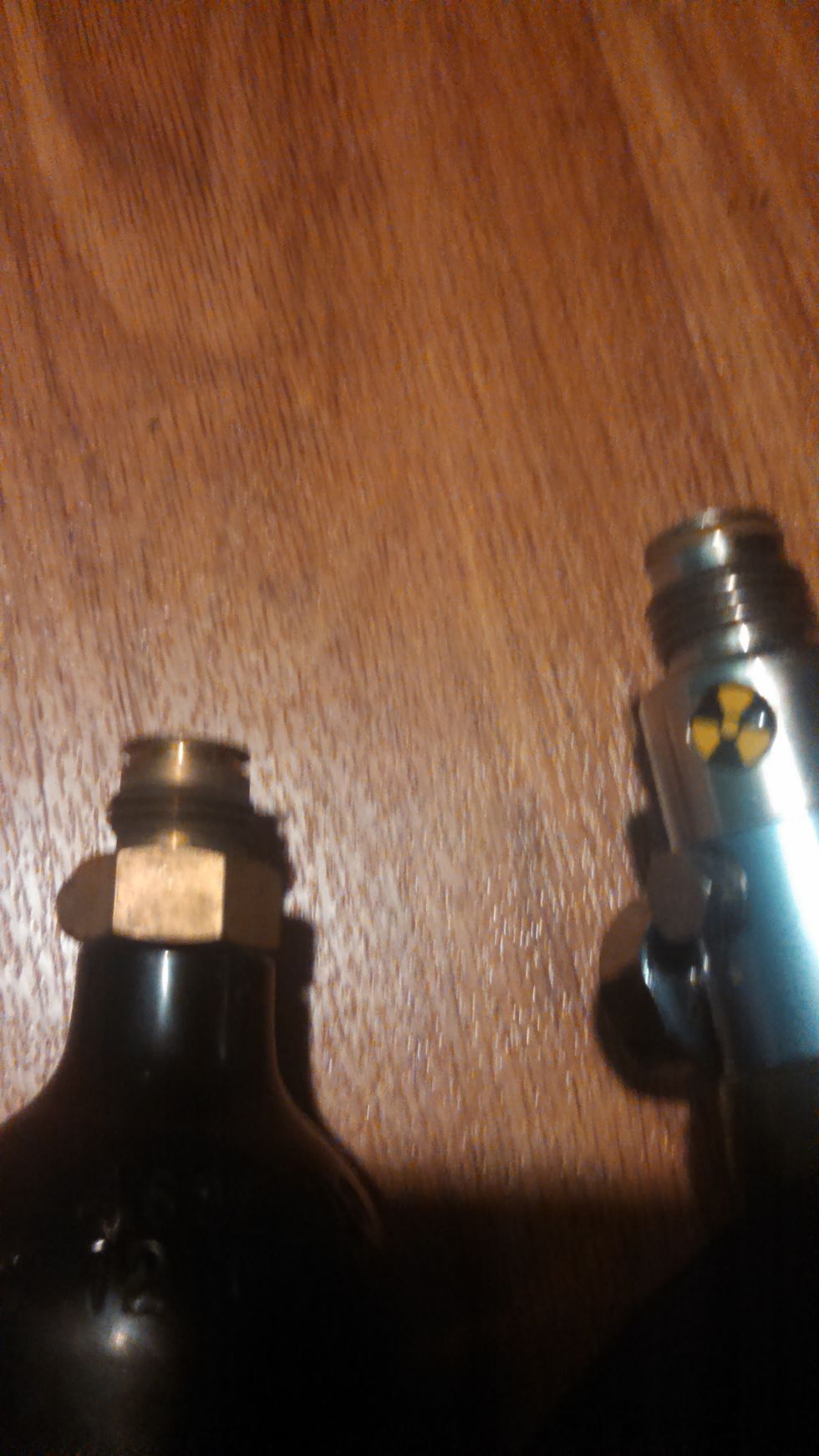 Occasionaly the leak may not have developed from the marker itself. Air tanks have o-rings that keep the air in. The left is missing the o-ring and will leak, the right has an o-ring and will be fine