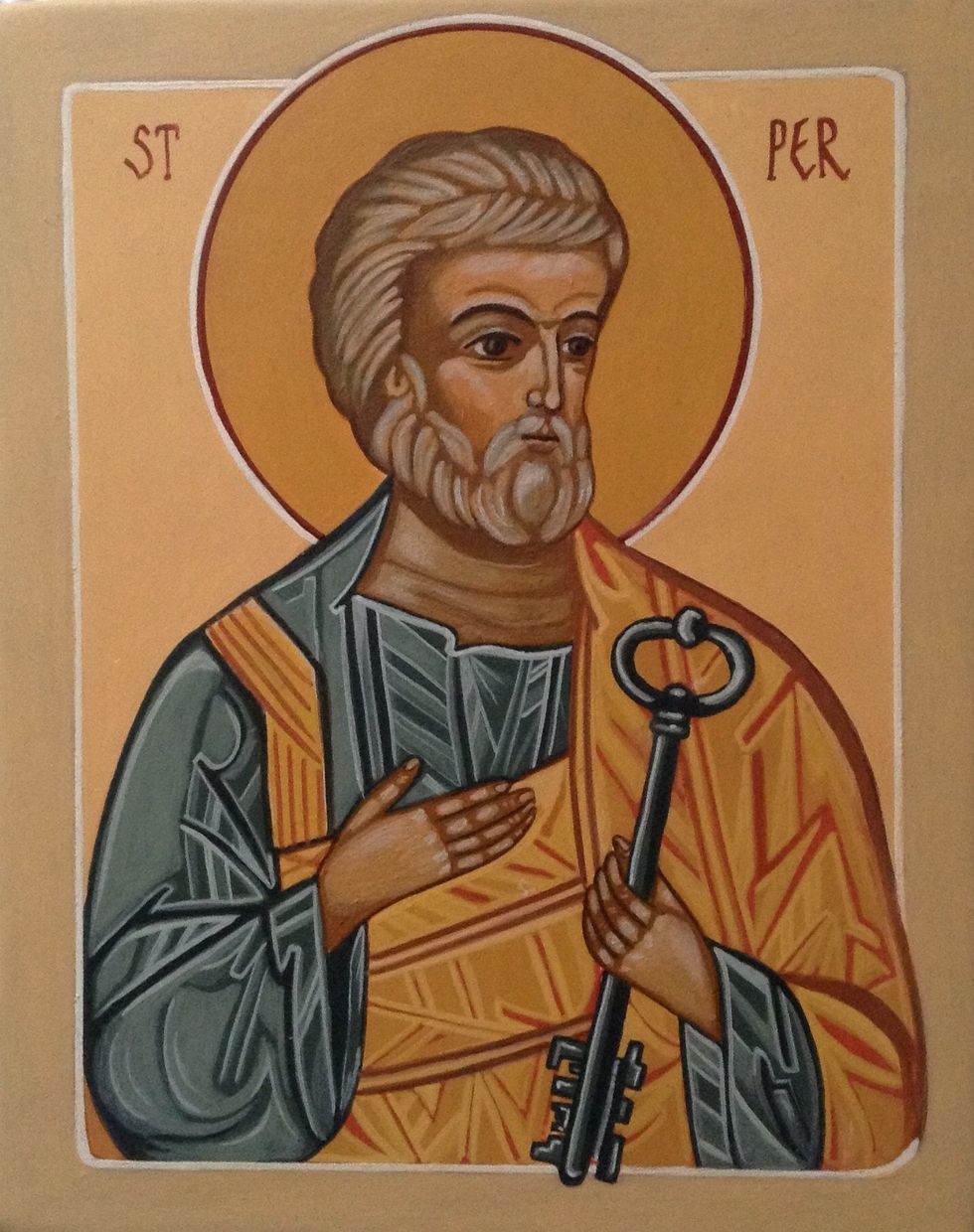 Ofta sitter ikonerna p\u00e5 ett speciellt s\u00e4tt och de har ofta en symbol med sig, som en nyckel, ett sv\u00e4rd, en bok, ett kors mm. Symbolerna talar om varf\u00f6r det \u00e4r ett helgon eller en viktig person.