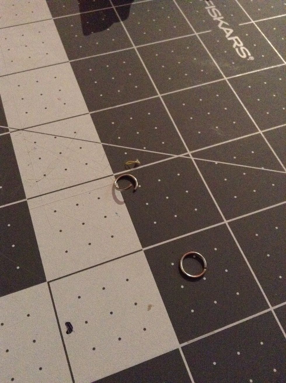 Oh and by split ring I mean these