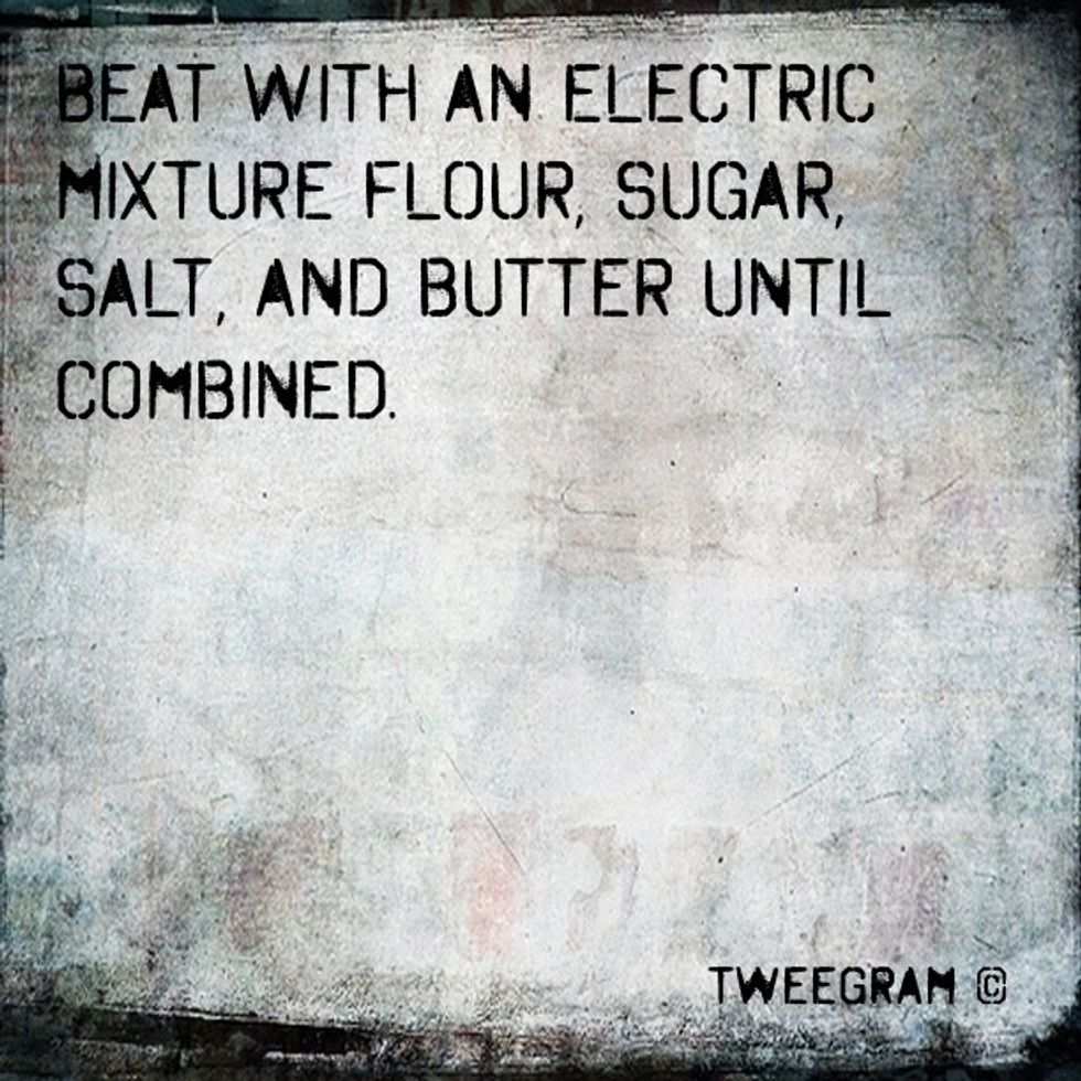 Oh, and don't forget the baking powder!