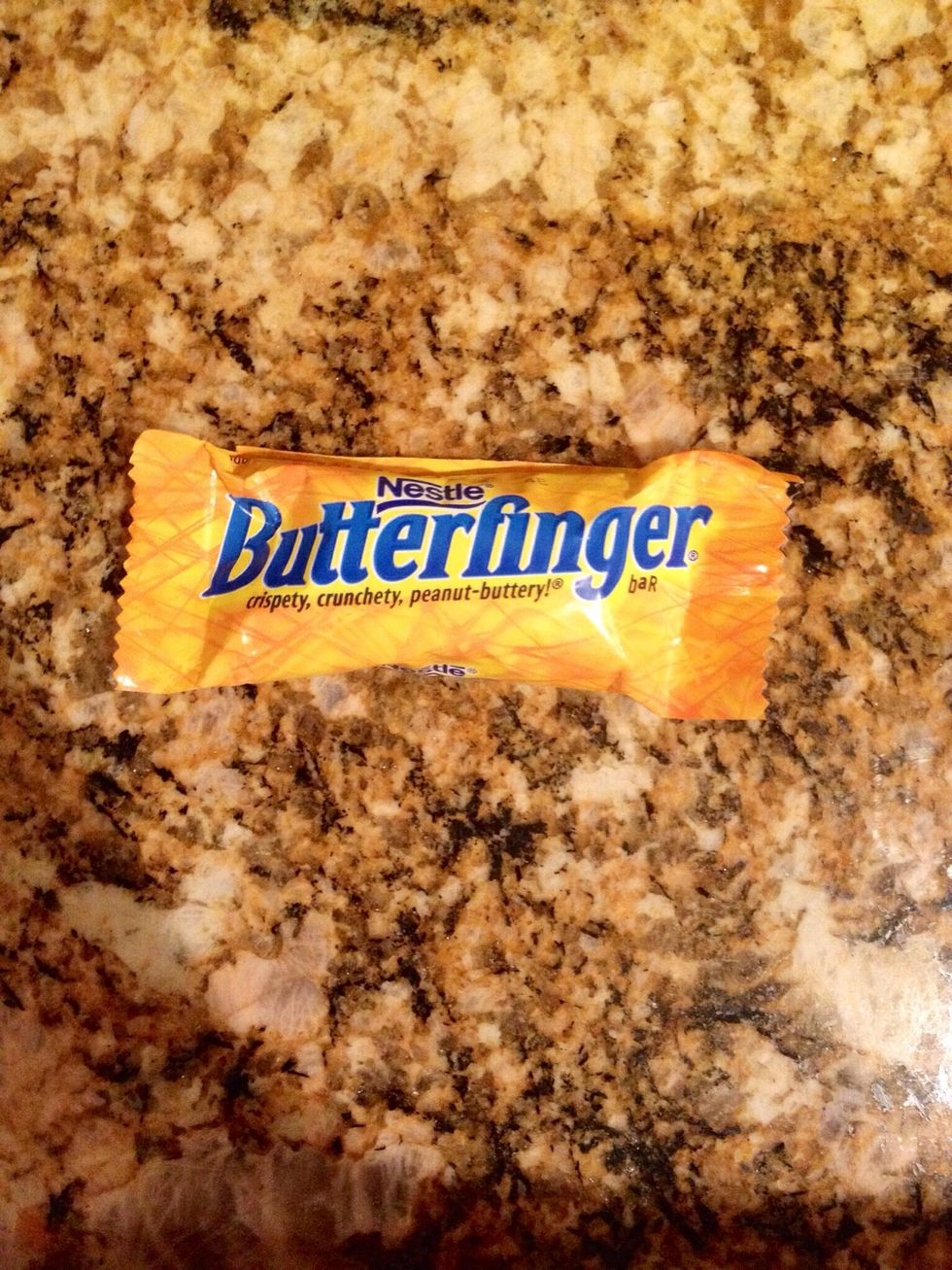 Oh no! Look who it is. Mr. Baby Butterfinger wants some attention too.