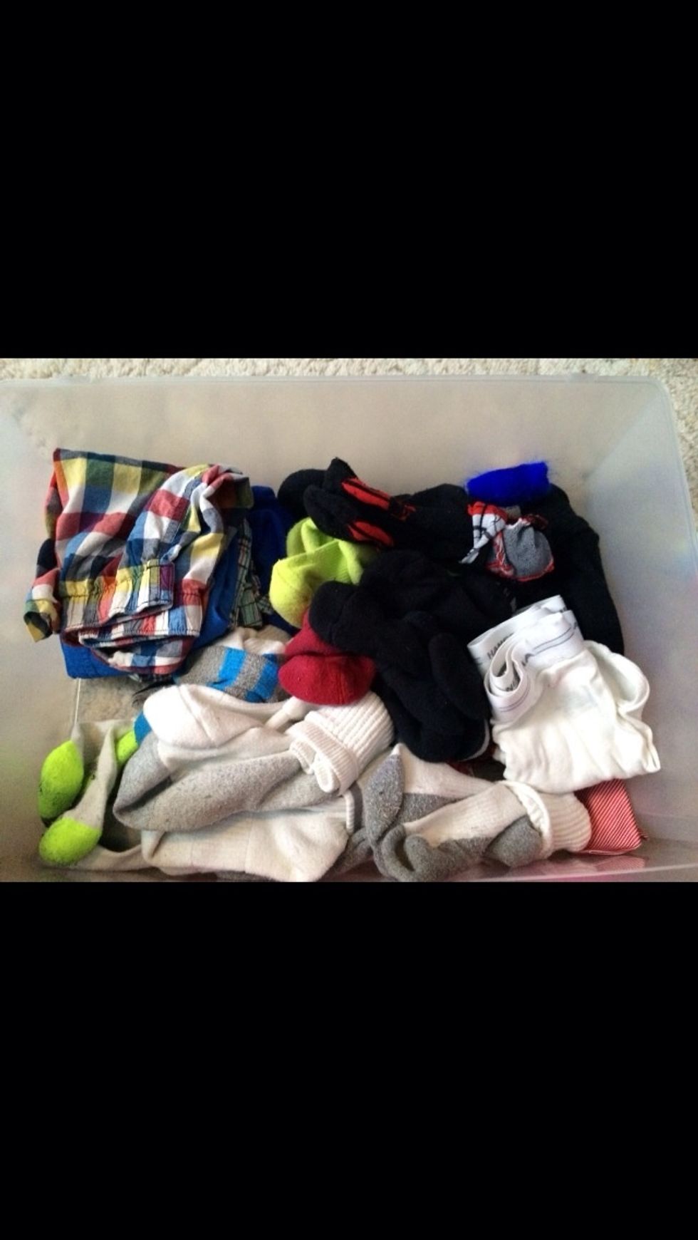 Oh no! What about Brother's sock drawer?