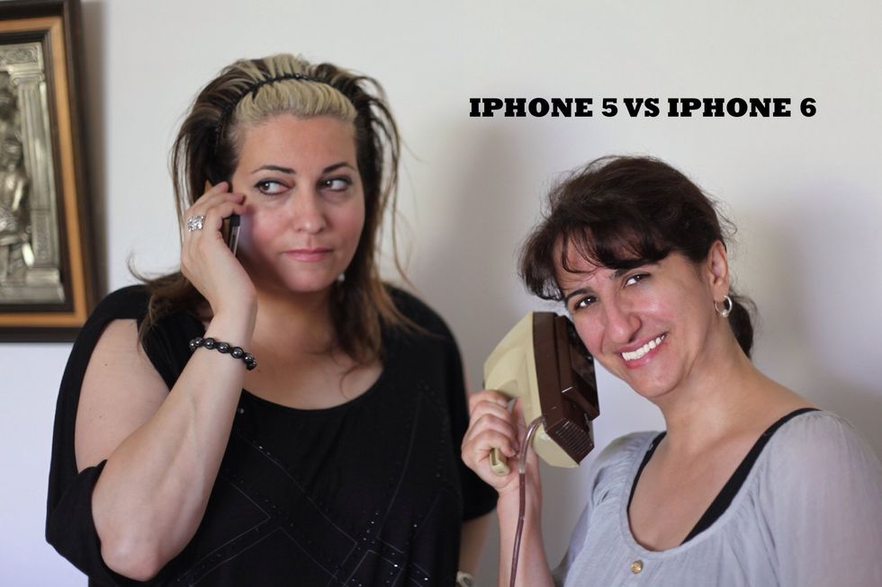 Oh please!!! iPhone 5?? That's so outdated, try the new iPhone 6 by Salma. Never runs out of battery!!