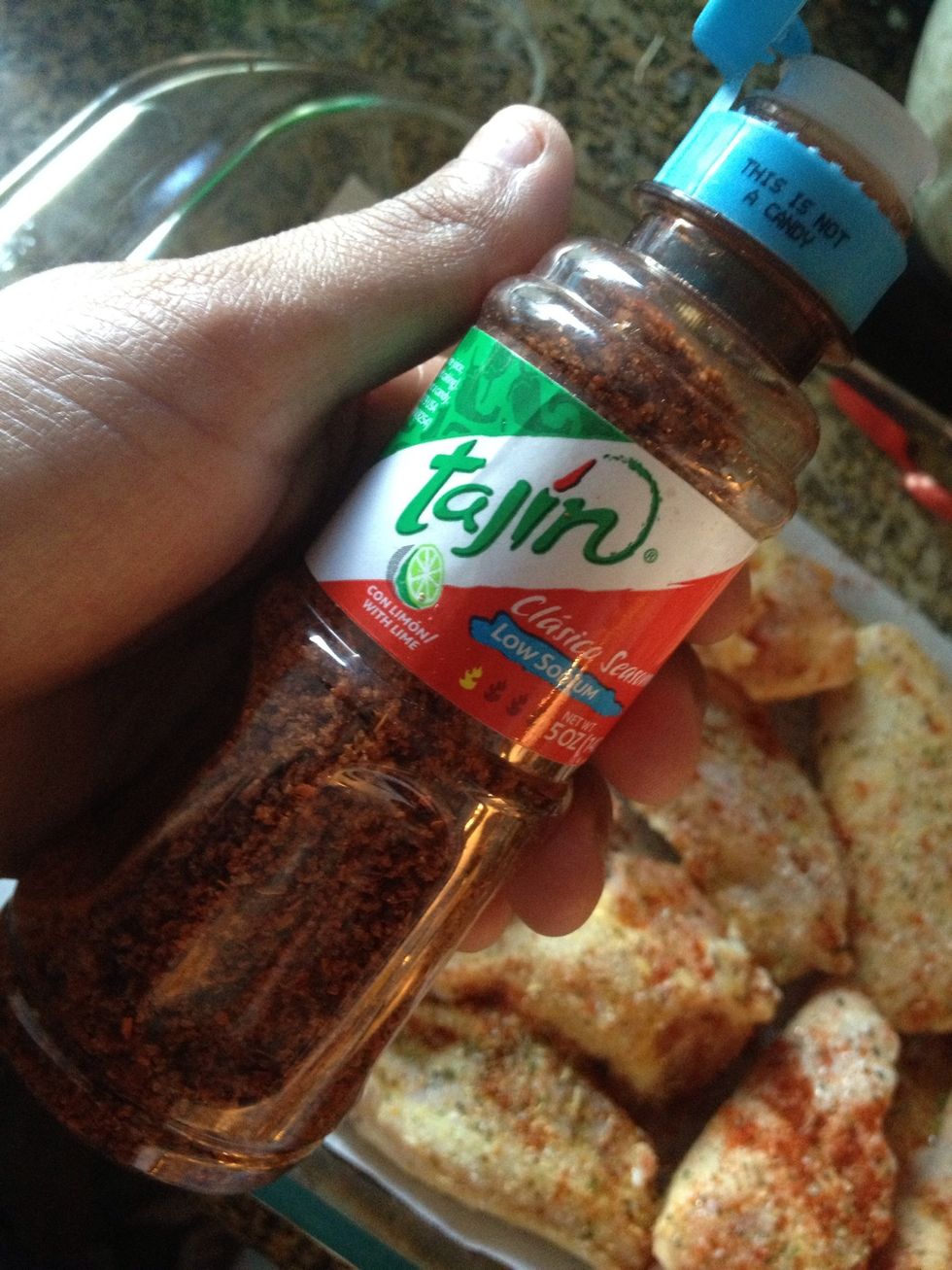 Oh yea I also added Tajin, just a few dashes!