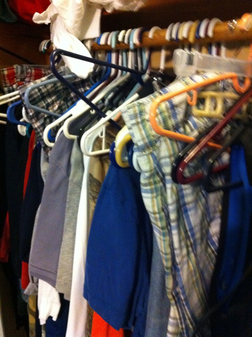 Oh yeah! Hangers..
