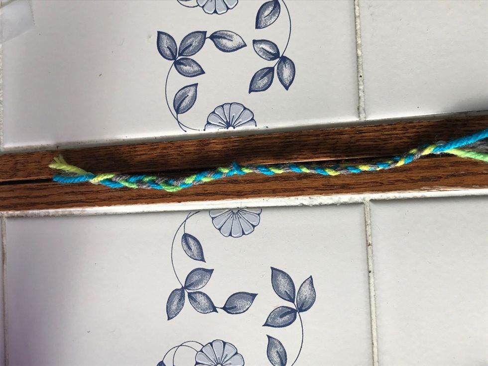 Ok both ends are hot glued