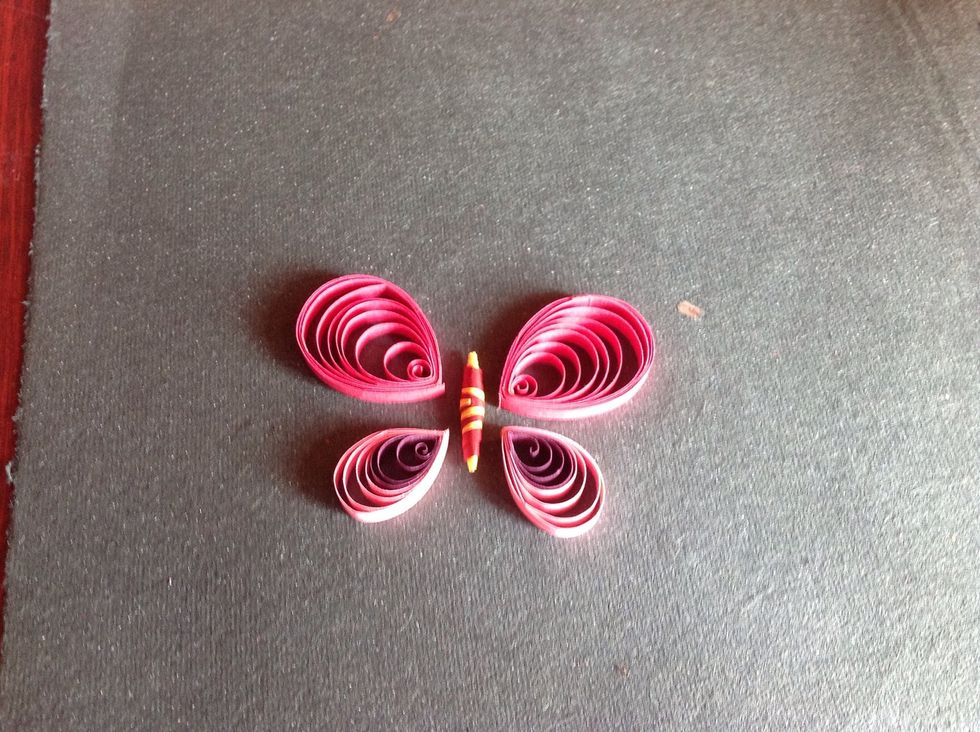 Ok! Finally we make all of item for make amazing butterfly \ue106