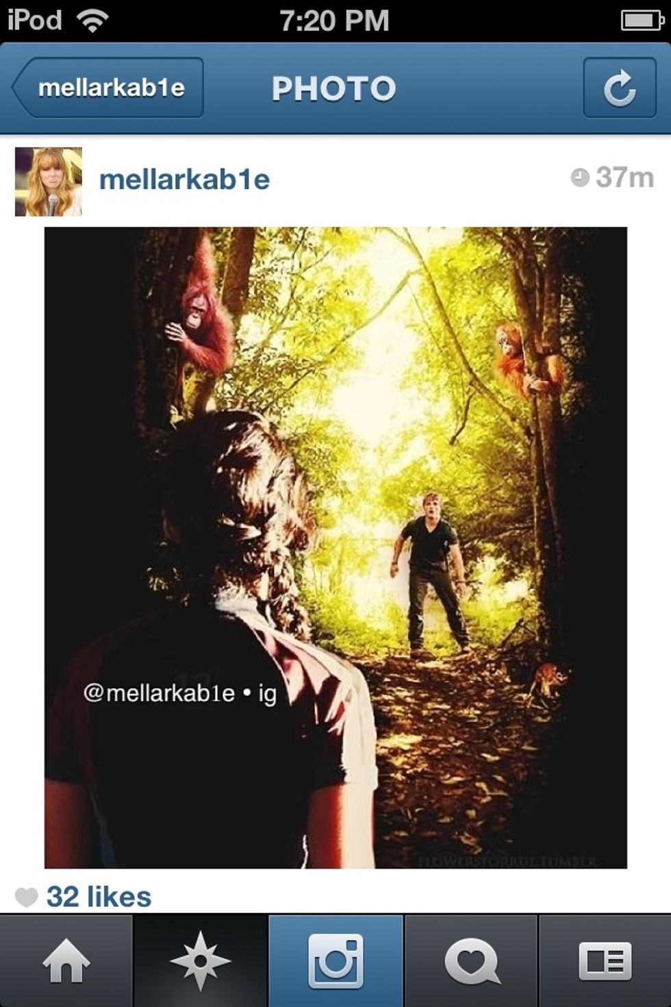 Ok, first of all you need phonto to watermark your username and then use whitagram to make the it professional and get the pic to fit :D