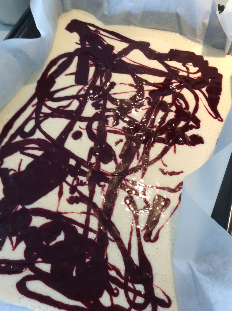 Ok, mine was not very artistic...