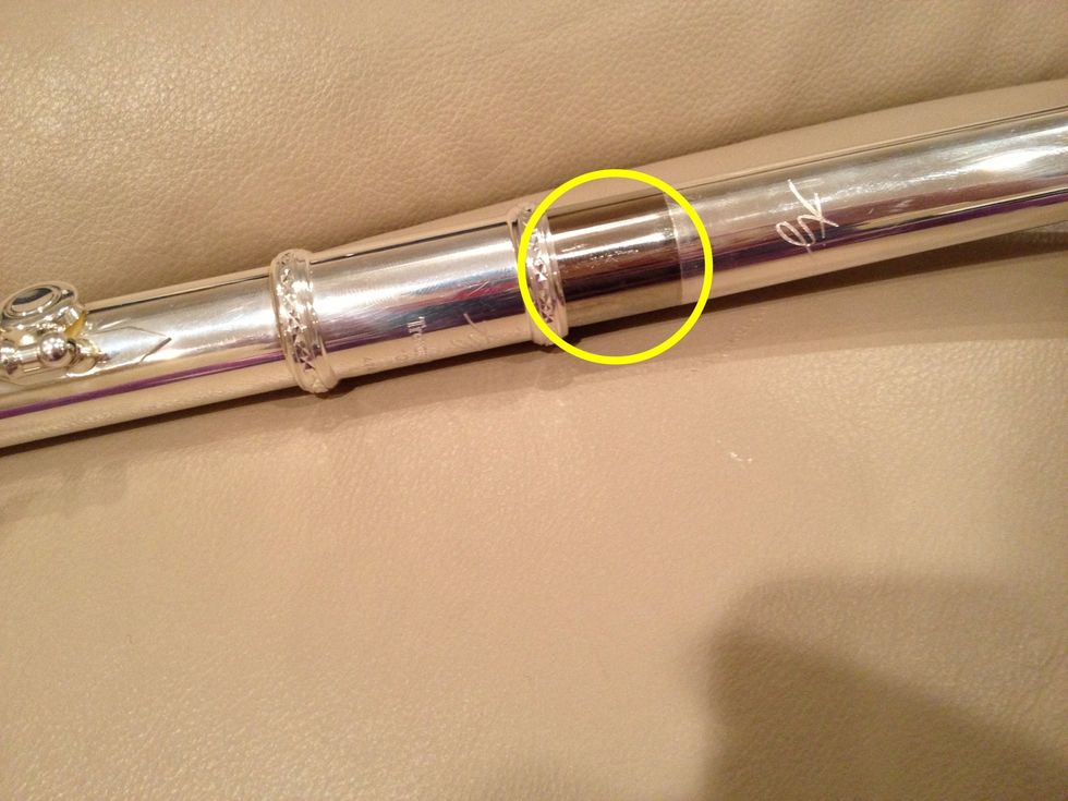 Ok so here's piece 1 and 2.. Push in piece 2 gently!!