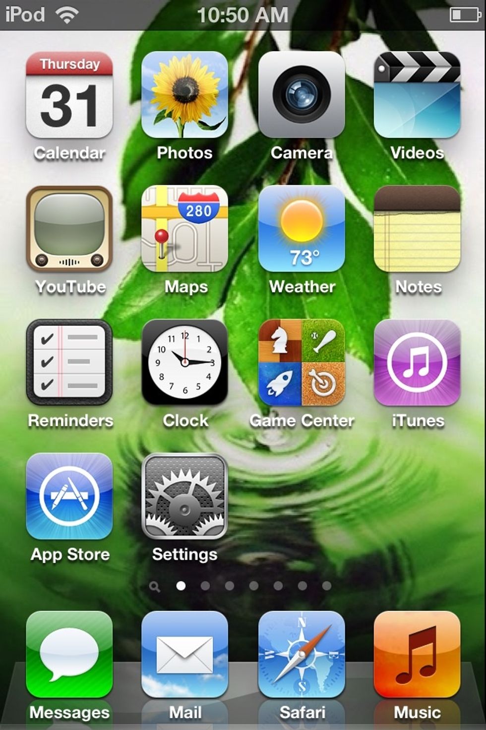 Okay, first Tap the "App Store" :)