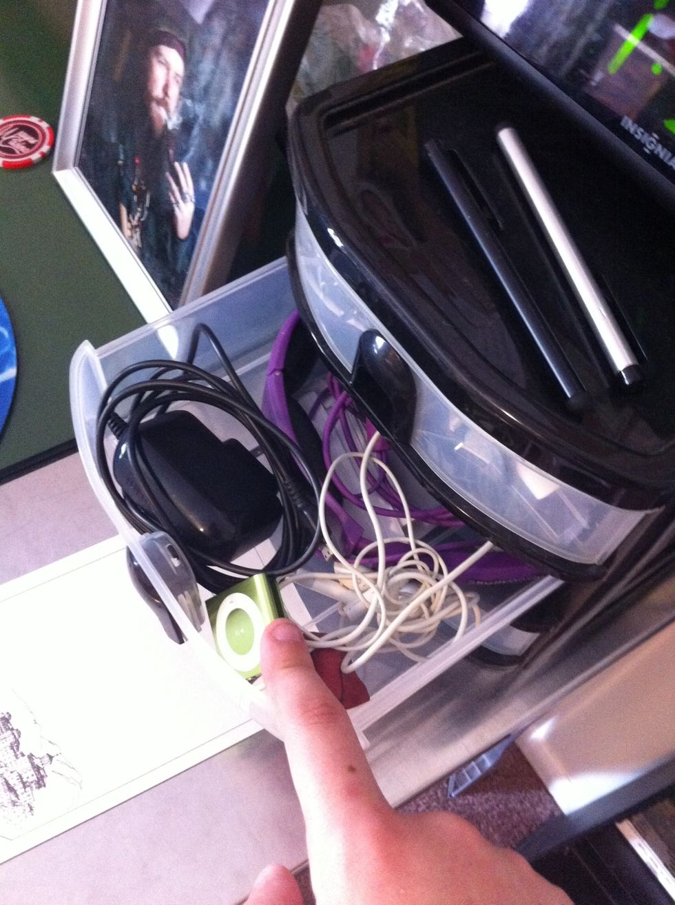 Okay, now store the stray electronics in that special place where your other electronics go.