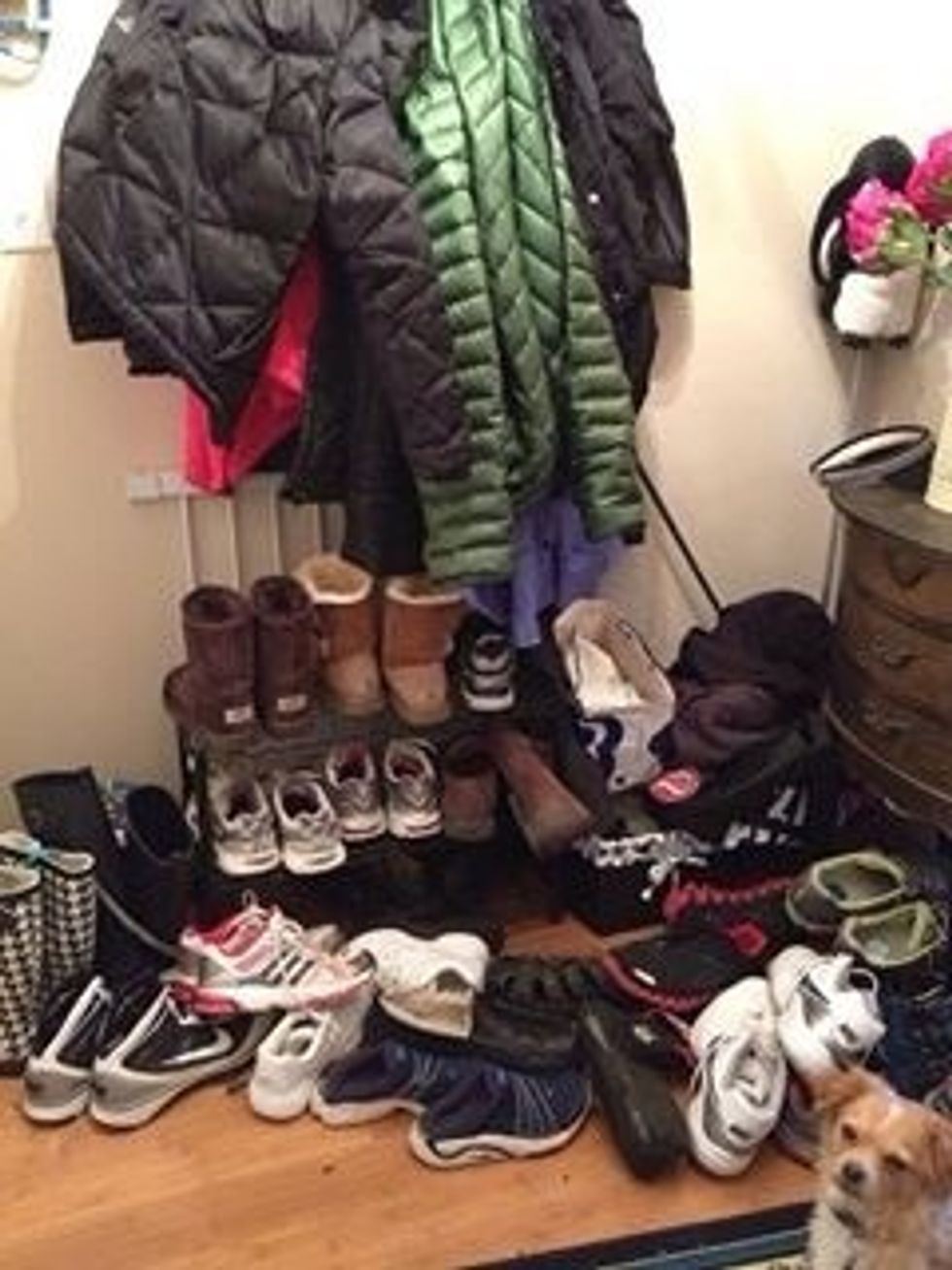 Okay this is the before...please don't judge!