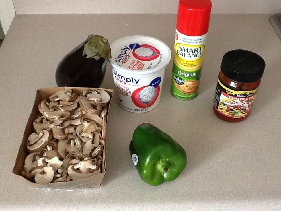 Olive oil is missing from the picture but its an important ingredient .