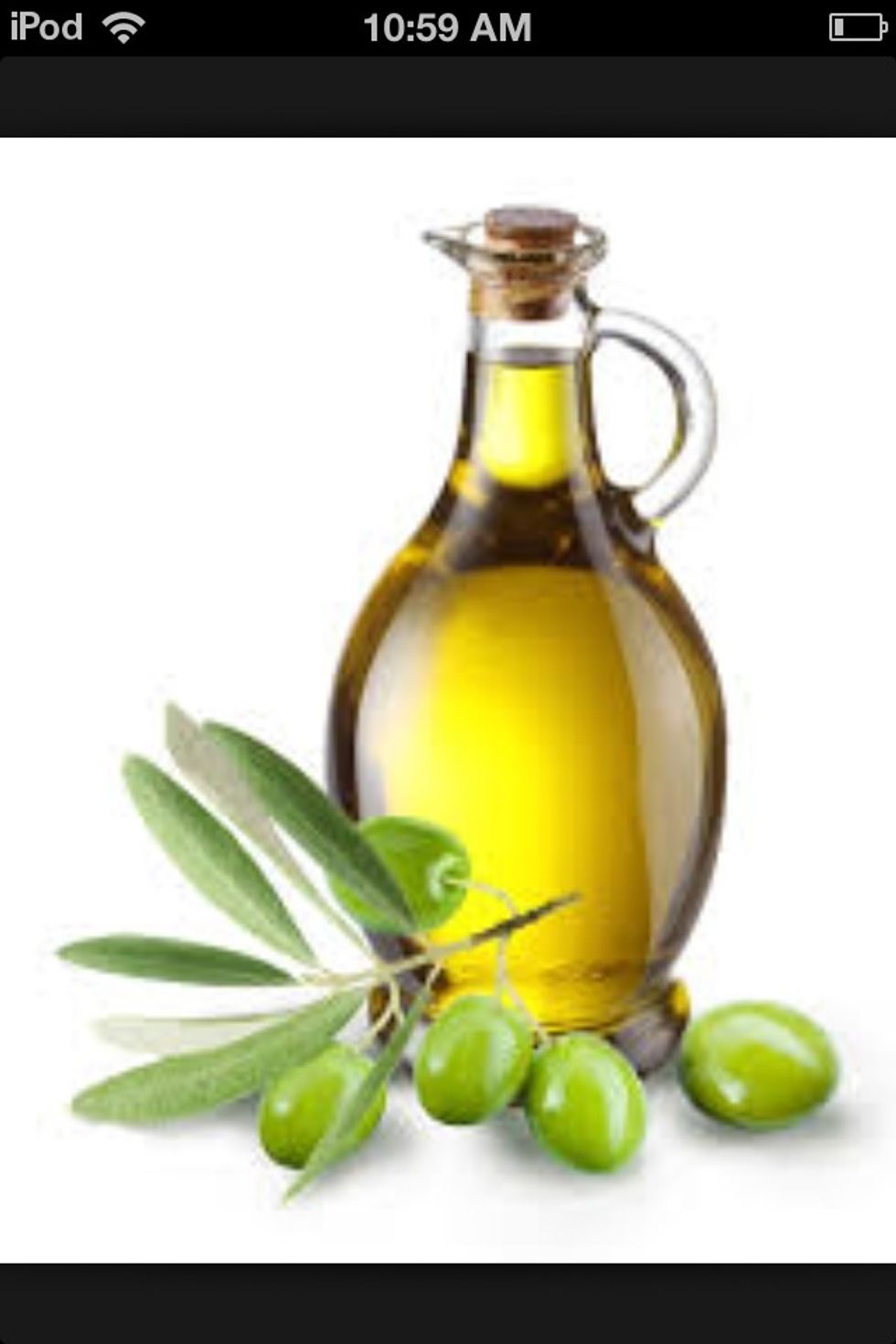 Olive oil is the solution \ud83d\ude00