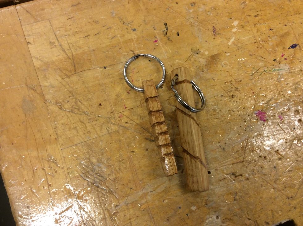 Olja in eken med parafinolja