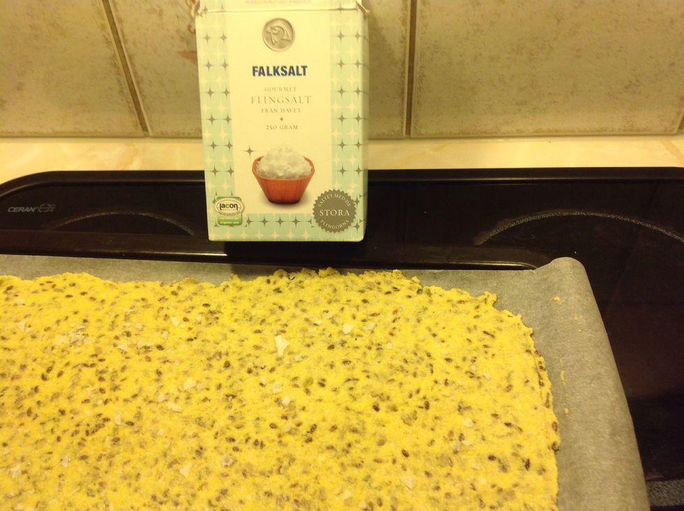 Om du gillar salt, str\u00f6 \u00f6ver lite flingsalt.