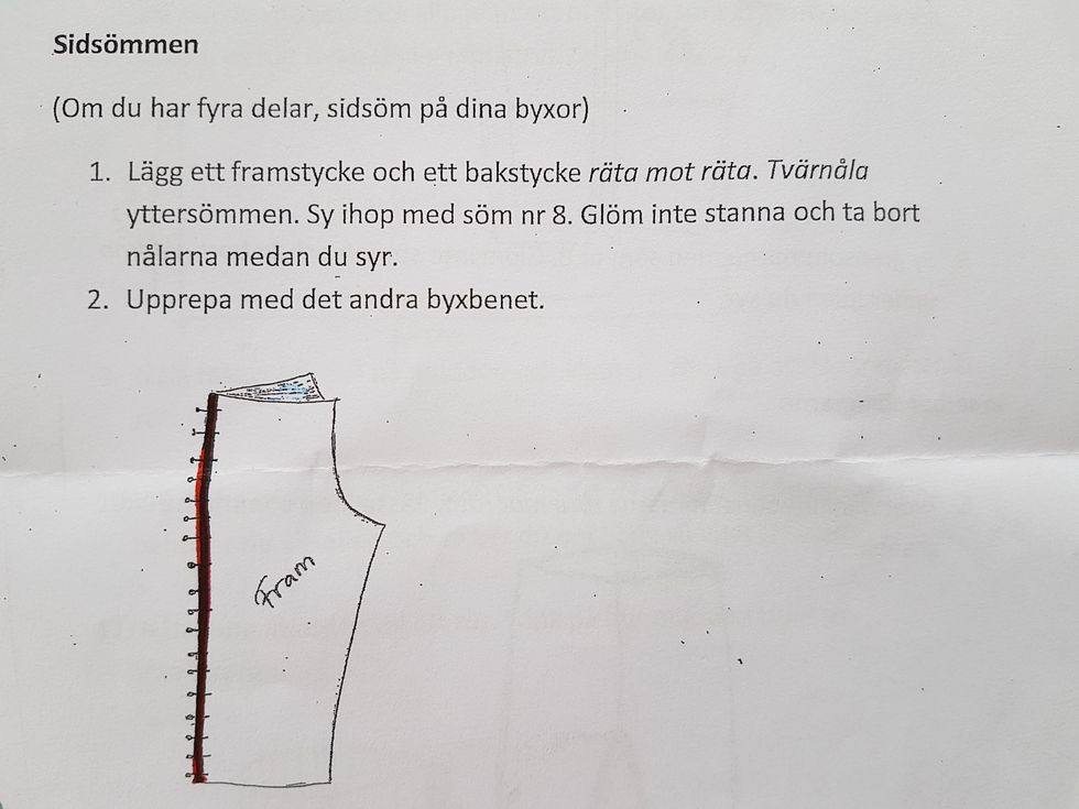 Om du inte har ficka tv\u00e4rn\u00e5lar du hela v\u00e4gen ner.
