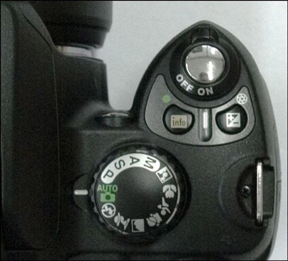 On and off button