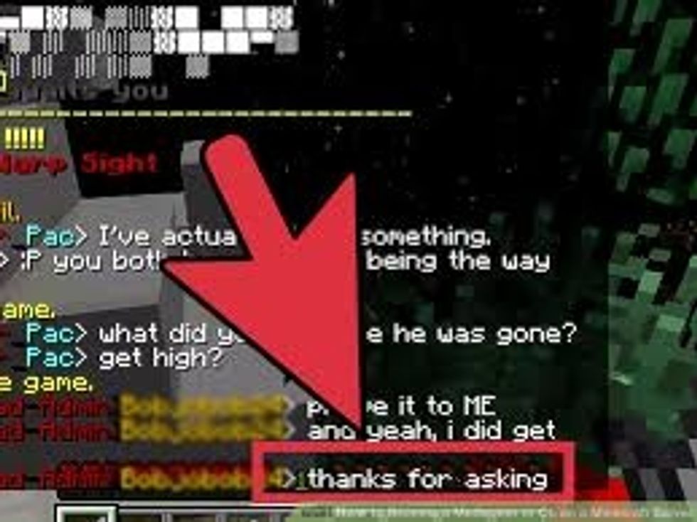 On minecraft you can chat to people,but never ever give out personal details or passwords, it could lead to trouble!