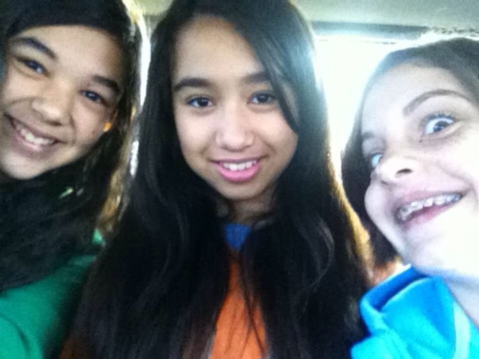 On the car ride home from field trip