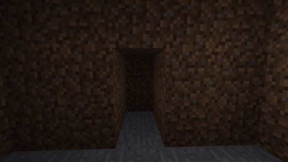 On the left side, is going to be your mine