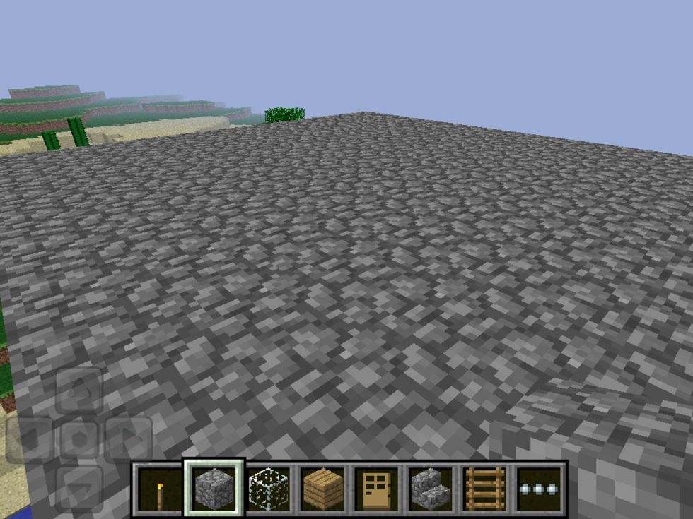 On the to cover it with stone/rock.