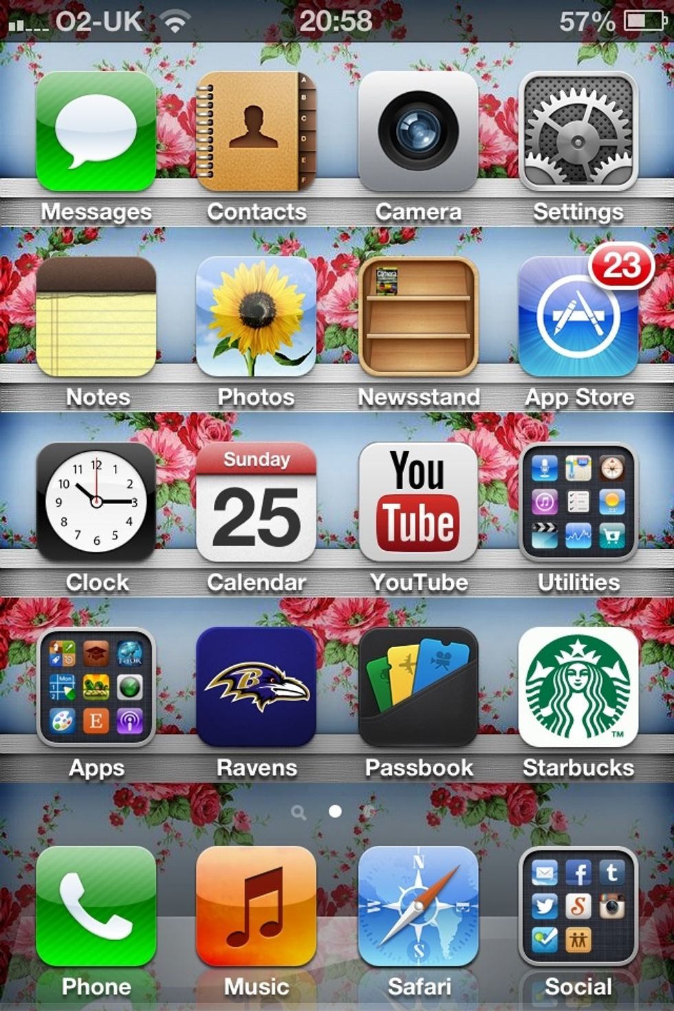 On yours screen you should see a gear/cog app. That's your Settings and its located at the top right of my screen :)