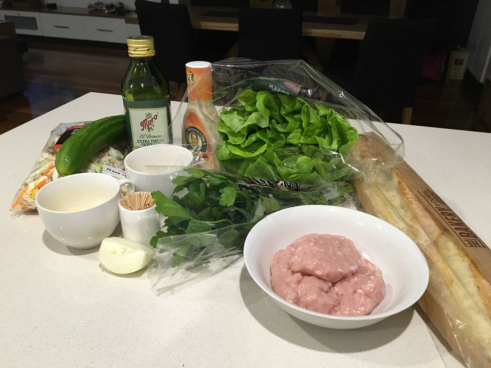 Once all items are gathered get started!