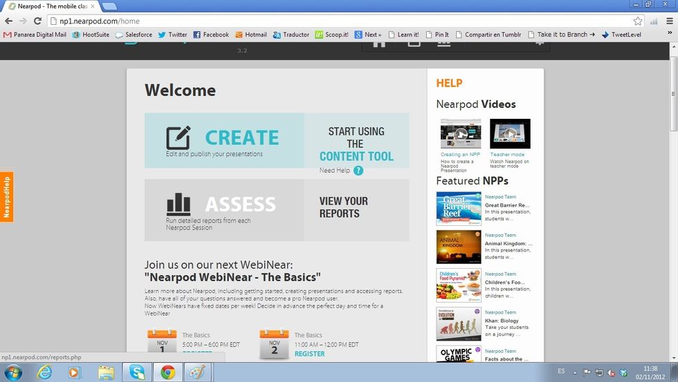 Once all students have submitted their answers, you can go to nearpod.com/login and access the Reporting Tool at any time. Even if students have left the NPP, results are automatically saved.