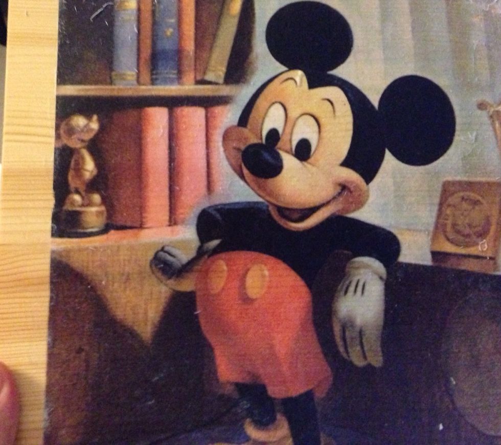 Once all the paper is removed, you will have completed the photo transfer. You can seal this with a layer of mod podge. Voila! All done!