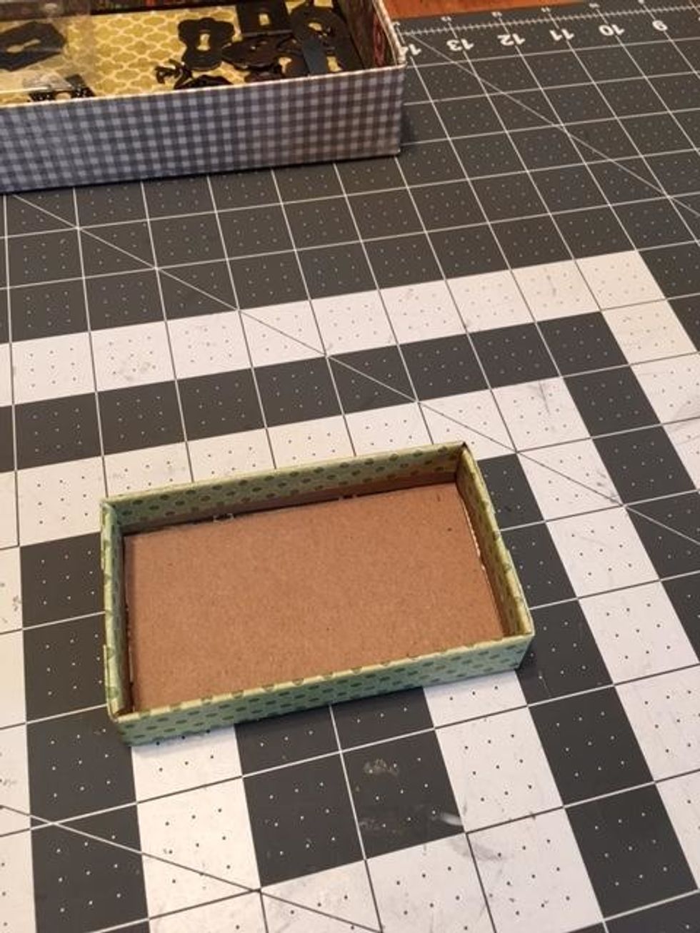 Once assembled, you will have two boxes like this.