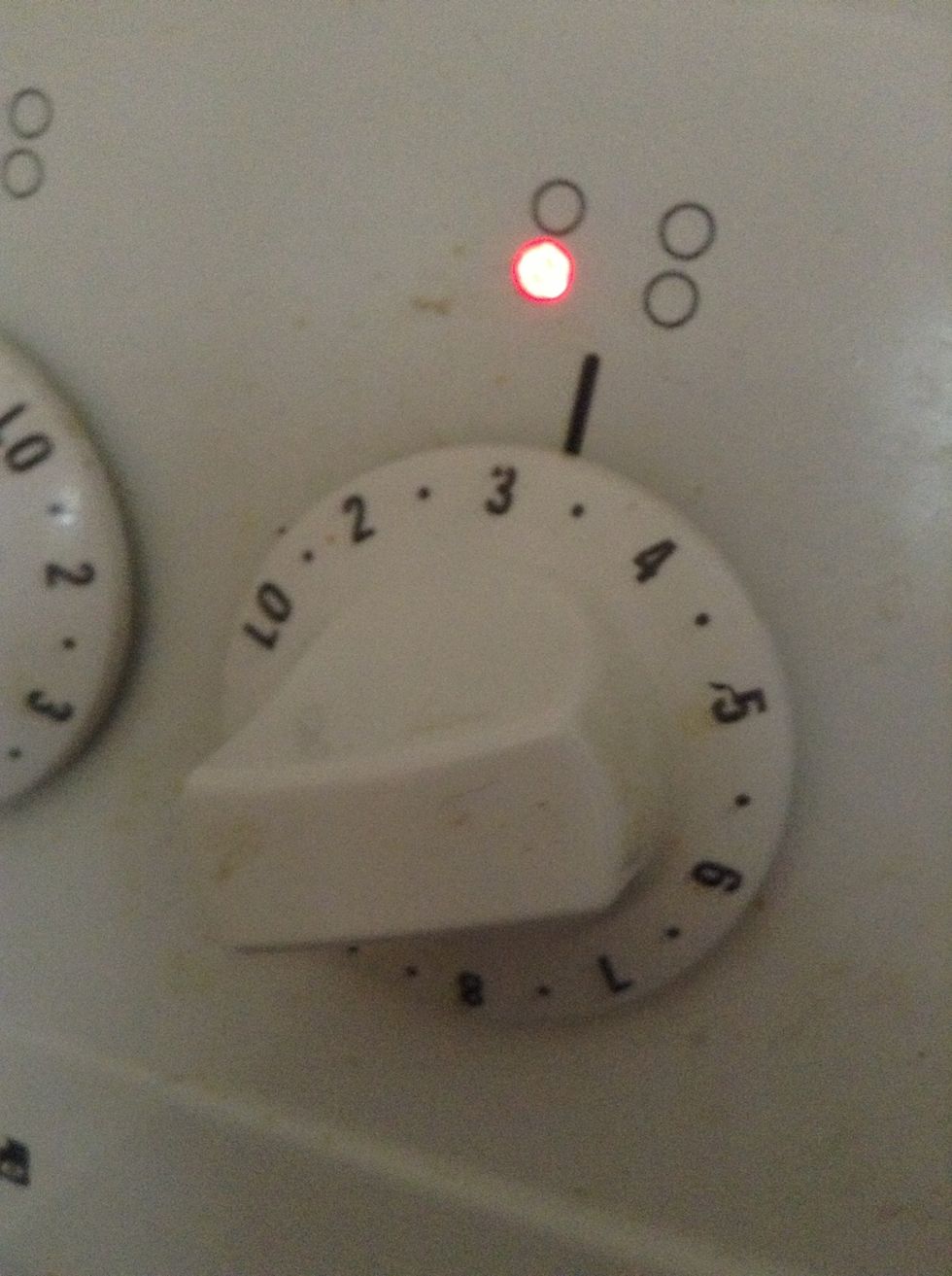 Once at a rolling boil turn down to low or 3 for about 25 mins or until potatoes are soft.