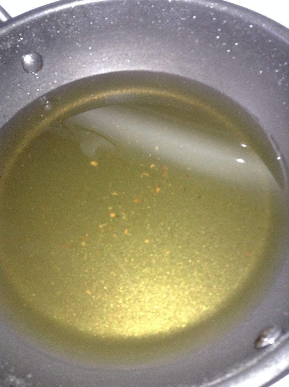 Once boiled add a tbs of oil