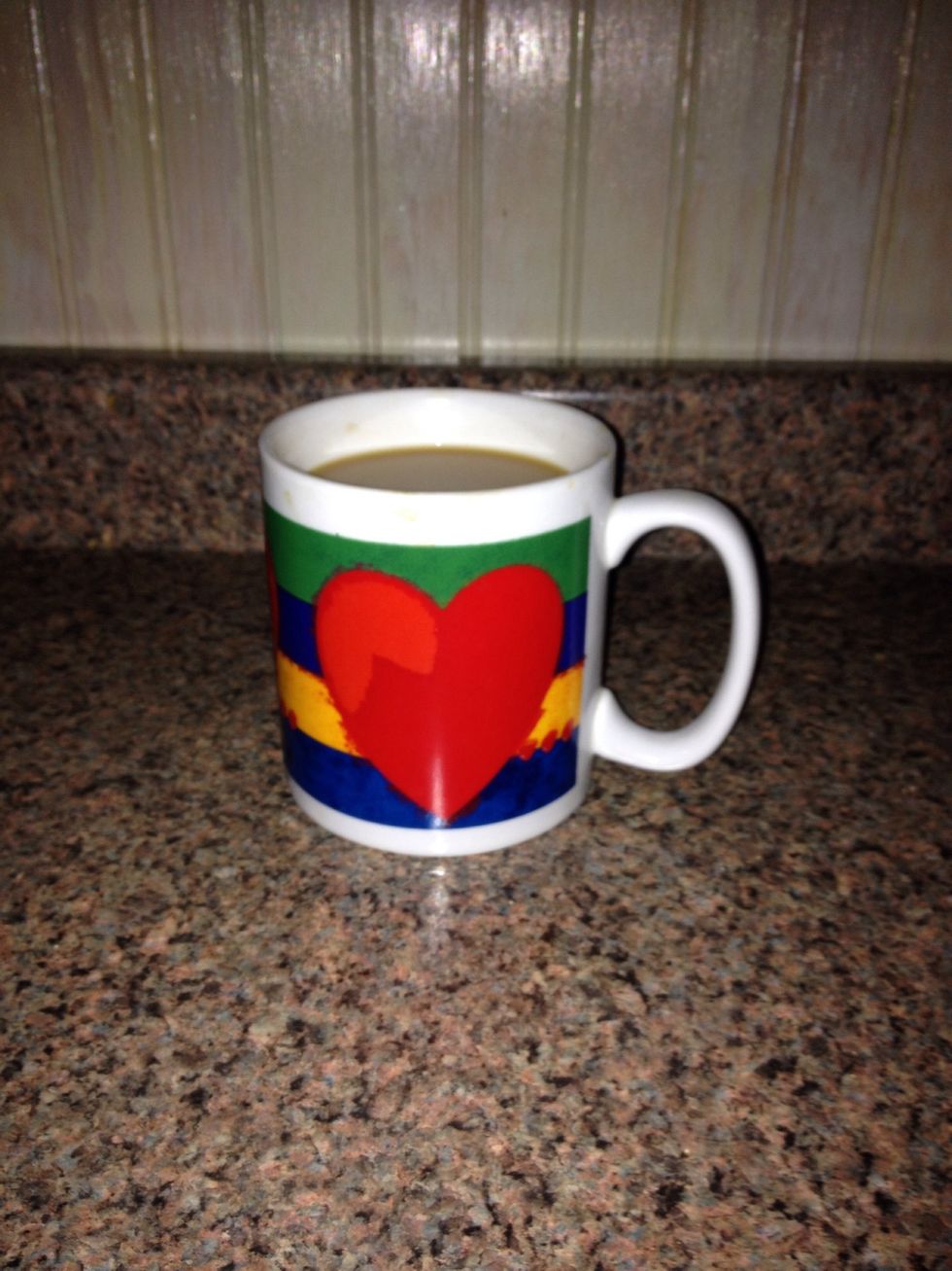 Once brewed add 1/4 tsp Vanilla Extract to coffee pot & stir. Sweeten as usual, 2 tsp Sugar Free Chocolate coffee mate, 1 tsp Fat Free French Vanilla coffee mate & a little milk if you like. Enjoy !!!
