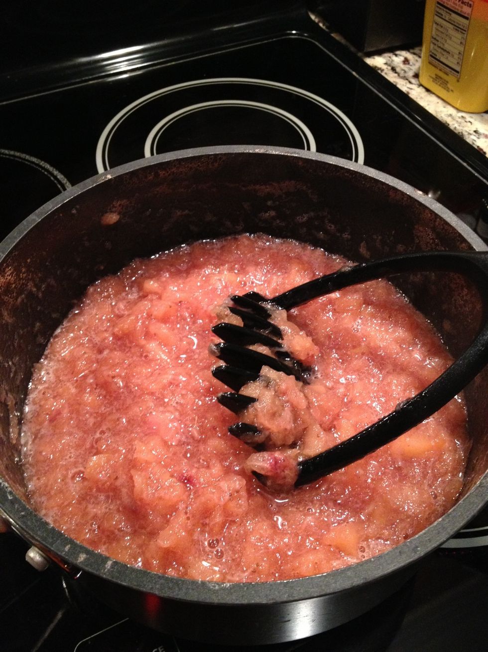 Once cooled, mash to desired consistency with a potato masher or fork.