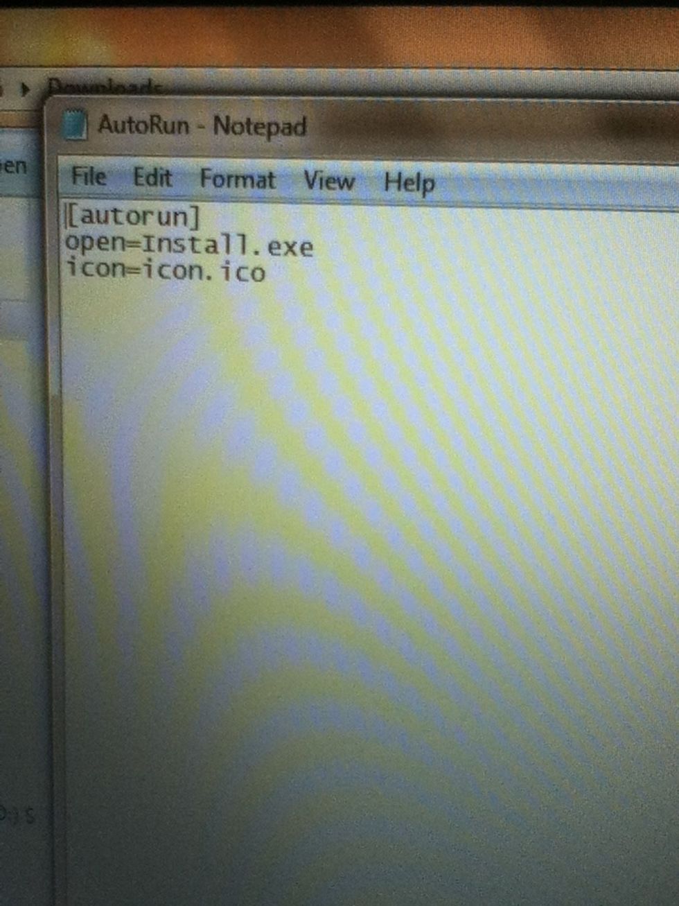 Once done a notepad pops up saying this ^ follow my direction to continue download